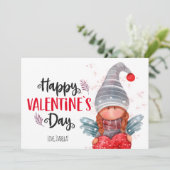 ハッピーヴァレンティーンズデイスクリプトパン格言とハート シーズンカード (スタンド正面)