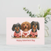 ハッピーヴァレンティーンズデイダシュンドドッグス シーズンカード (スタンド正面)