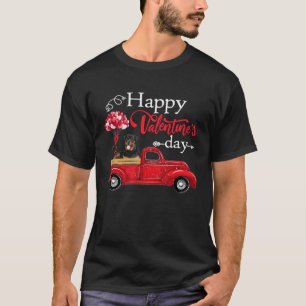 ハッピーヴァレンティーンズデイト運ラックのロットワイラー値リスト Tシャツ