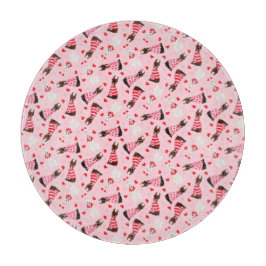 ハッピーヴァレンティーンズデイドベルマンドッグス カッティングボード