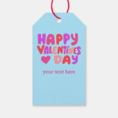 ハッピーヴァレンティーンズデイハートグルーヴィレトロカスタム ギフトタグ (裏面)