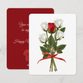 ハッピーヴァレンティーンズデイバラ シーズンカード (正面/裏面)