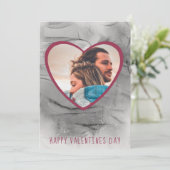 ハッピーヴァレンティーンズデイブラック&赤いハートズホリデイC シーズンカード (スタンド正面)