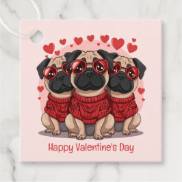 ハッピーヴァレンティーンズデイプーグドッグ フェイバータグ