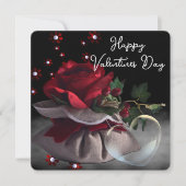 ハッピーヴァレンティーンズデイホリデーカード シーズンカード (正面)