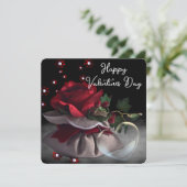 ハッピーヴァレンティーンズデイホリデーカード シーズンカード (スタンド正面)