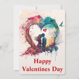 ハッピーヴァレンティーンズデイホリデーカード シーズンカード