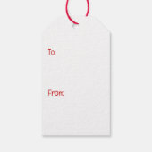 ハッピーヴァレンティーンズデイボストンテリアドッグ ギフトタグ (裏面)