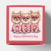 ハッピーヴァレンティーンズデイポメラニア犬ドッグス フェイバーボックス (上部)