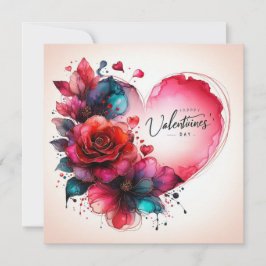 ハッピーヴァレンティーンズデイラブカード カード