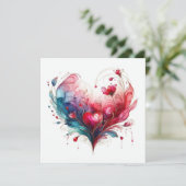 ハッピーヴァレンティーンズデイラブカード カード (スタンド正面)