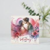 ハッピーヴァレンティーンズデイラブカード カード (スタンド正面)