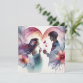 ハッピーヴァレンティーンズデイラブカード カード (スタンド正面)