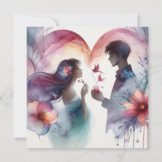 ハッピーヴァレンティーンズデイラブカード カード (正面)