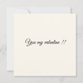 ハッピーヴァレンティーンズデイラブカード カード (裏面)