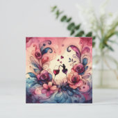 ハッピーヴァレンティーンズデイラブカード カード (スタンド正面)