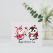 ハッピーヴァレンティーンズデイラブカード ポストカード (スタンド正面)