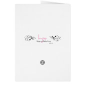 ハッピーヴァレンティーンズデイラブベンチハート (裏面)