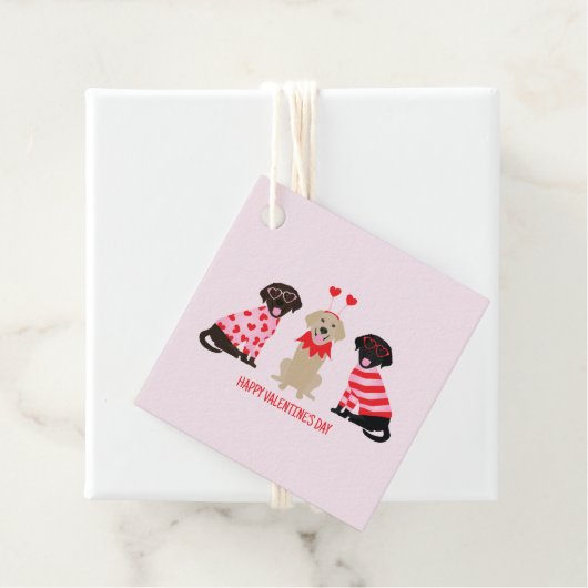 ハッピーヴァレンティーンズデイラブラドールレトリエバードッグス フェイバータグ (インサイチュ)