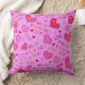 ハッピーヴァレンティーンズデイラブ クッション (ブランケット)