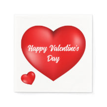 ハッピーヴァレンティーンズデイ赤いハート