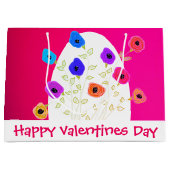 ハッピーヴァレンティーンズラージ抱き枕 ラージペーパーバッグ (正面)