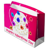 ハッピーヴァレンティーンズラージ抱き枕 ラージペーパーバッグ (裏面アングル)