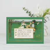 ハッピーヴィンテージアイリッシュチルドレンズセントパトリックの日 シーズンカード (スタンド正面)