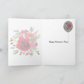 ハッピーヴィンテージバレンタインデー カード (内部)