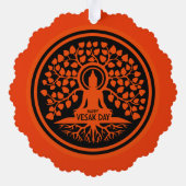 ハッピーヴェサックの日 オーナメントカード (裏面)