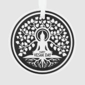 ハッピーヴェサックの日 オーナメント (裏面)