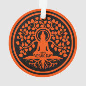 ハッピーヴェサックの日 オーナメント (裏面)