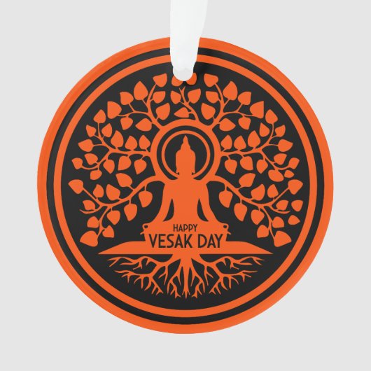 ハッピーヴェサックの日 オーナメント (正面)