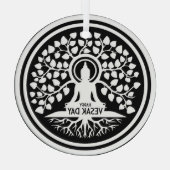 ハッピーヴェサックの日 ガラスオーナメント (裏面)