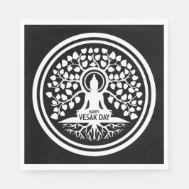 ハッピーヴェサックの日 スタンダードランチョンナプキン