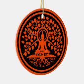 ハッピーヴェサックの日 セラミックオーナメント (右)