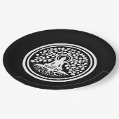 ハッピーヴェサックの日 ペーパープレート (アングル)