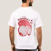 ハッピーヴェレンタインの日 – アモーア Tシャツ (裏面)