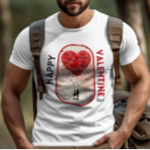 ハッピーヴェレンタインの日 – 永遠の炎の愛 Tシャツ