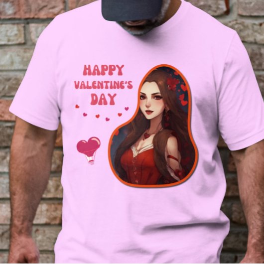 ハッピーヴェレンタインの日 – Darling Valentine Love Tシャツ