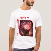 ハッピーヴェレンティーンズデイ – カサノヴァ Tシャツ (正面)