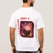 ハッピーヴェレンティーンズデイ – カサノヴァ Tシャツ (裏面)