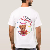ハッピーヴェレンティーンズデイ – 調和 Tシャツ (裏面)