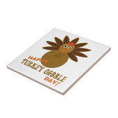 ハッピー七面鳥の一日の感謝祭 タイル (側面)