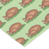 ハッピー七面鳥の日サンクスギビングディナークランベリー ショートテーブルランナー (コーナー)