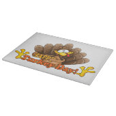 ハッピー七面鳥の日 カッティングボード (角)