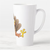 ハッピー七面鳥の日 カフェラテマグ (右)
