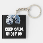 ハッピー不気味ハロウィーン キーホルダー (裏面)