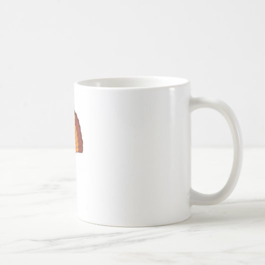 ハッピー与えミューおもしろいの七面鳥 コーヒーマグカップ (右)