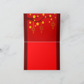 ハッピー中国のラビット新年2023花咲きHGC シーズンカード (内部)